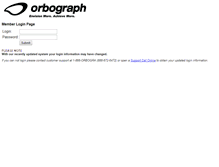 Tablet Screenshot of downloads.orbograph.com